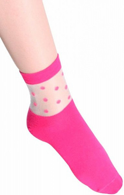 Носки Giulia WSM-018 р. 36-38 фуксия 1 пар 