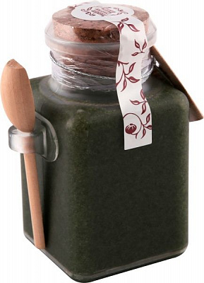 Скраб для тела Амаранте солевой масляный Спирулиновый 400 гр 400 мл