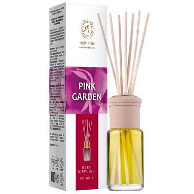 Аромадиффузор Ароматика Розовый сад (Pink garden) 50 мл 