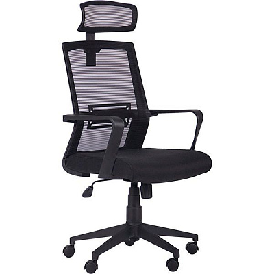 Кресло AMF Art Metal Furniture Neon HR Саванна Black 19 черный