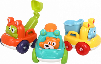 Набор игрушек Huanger 3 Автомобили HE8013