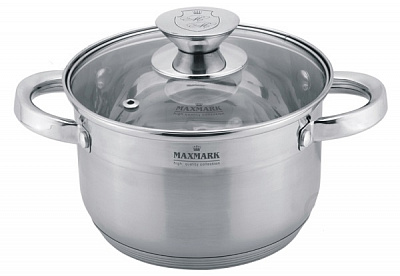 Каструля з кришкою Maxmark 2 л 18 см MK-3702