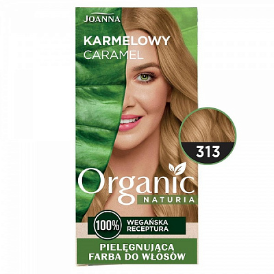 Краска для волос Joanna Naturia Organic-Vege 313 карамельный 100 мл