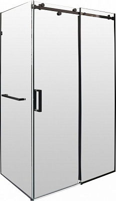 Душове огородження ScandiSPA Grand Black 120х80х200 см