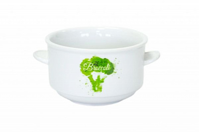 Бульйонниця з ручками Green 15,9 см 21-279-094 Keramia