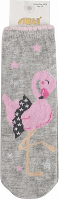 Носки для девочек ARTI 200179 р.3-4 серый 