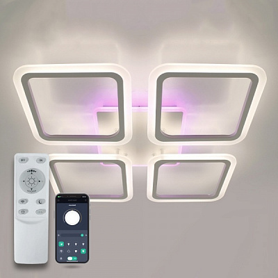 Люстра светодиодная Luminaria 120 Вт белый LOOK RGB 120W 4S WHITE 