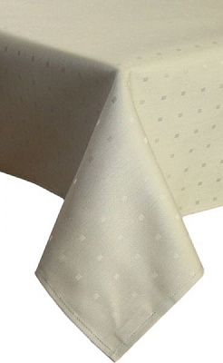 Скатерть Кубики 520-19/00 140x110 см капучино Эдельвика 