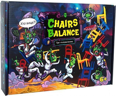 Гра настільна Strateg Chairs Balance 30408