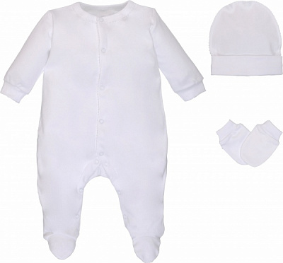 Комплект для новонароджених Татошка білий р.56 806093