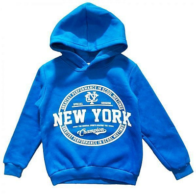 Толстовка ALG New York 8245 р.140 синій