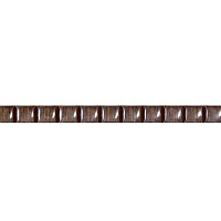 Бордюр Grandkerama розрізний люстрований 13х200 мм коричневий