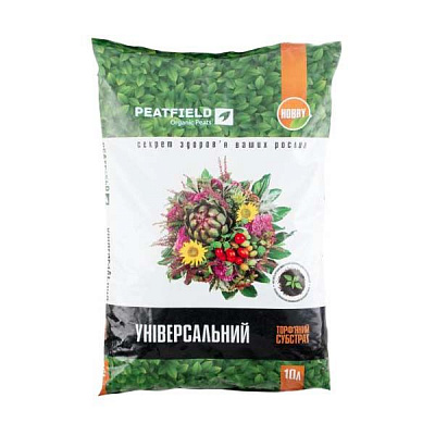 Субстрат торф’яний PEATFIELD універсальний 10 л