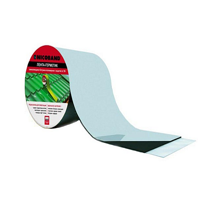 Покрівельно-ущільнювальна стрічка TECHNONICOL Nicoband 100 мм x 3 м