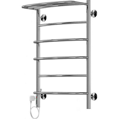 Полотенцесушитель электрический Hi-Therm Salerno 6 500x800 Е32 L (shelf)