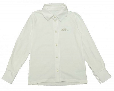 Блуза Фламінго для дівчинки р.122 молочний 886-416