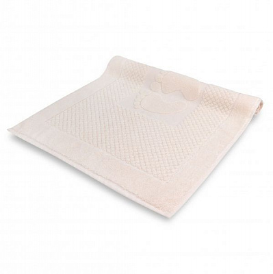 Килимок для ніг 50x70 см кремовий Saffran