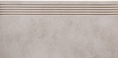 Плитка Cersanit Сіті Скверс сіра сходинка 29,8х59,8