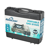 Плитка газова NordCamp портативна з п'єзопідпалом 2,2 кВт; 160 г/год