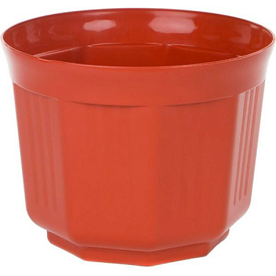 Горшок цветочный Тарлев Октава 17 18х15 см терракотовый