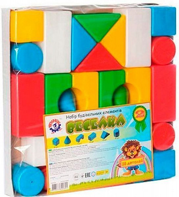 Конструктор ТехноК Веселка 2 28 елементів 2605