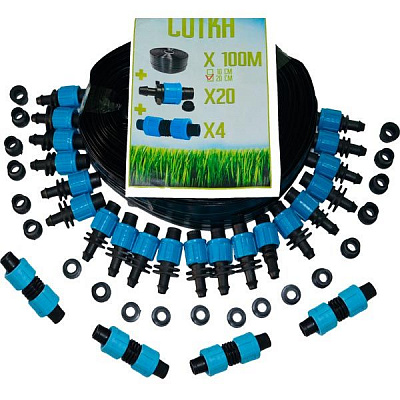 Набор для капельного полива Платинум Групп Сотка 20 см