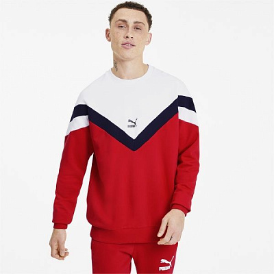 Світшот Puma Iconic MCS Crew FT 59644211 р. M червоний
