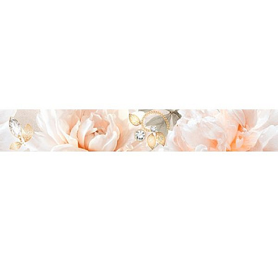 Бордюр Интеркерама Geos БВ 90 071 серый 70x500 мм