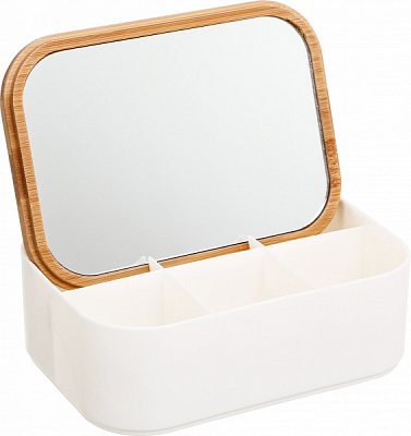 Дзеркало косметичне скриня 15.5x11.3x5.8 см