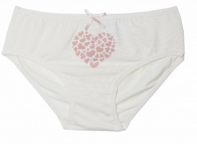 Трусы для девочек KOSTA р.134–140 молочный 2502-3 