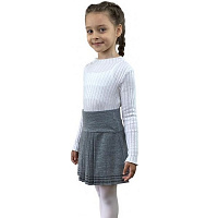 Спідниця ART KNIT Герда сірий меланж р.140-146 