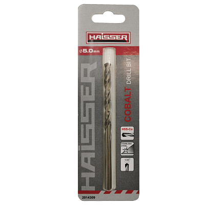Сверло по металлу Haisser Industrial 5.0х52х86 мм (2014309) 1 шт. 115869