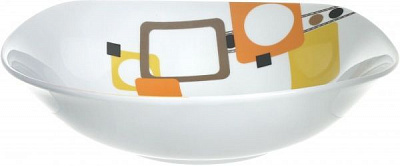 Салатник Sguare 25,5 см STFR-255-01 Santorin