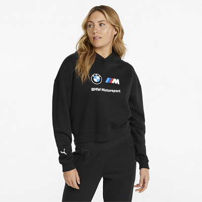 Джемпер Puma BMW MMS Wmn ESS Logo Hoodie 53424901 р. S чорний