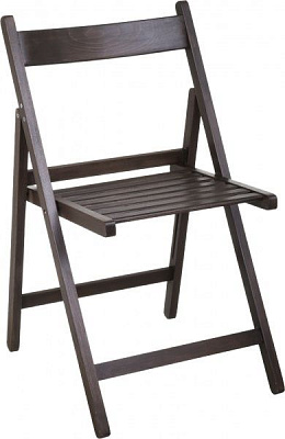 Стул раскладной Свенсен 78x43x44 см венге 