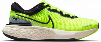 Кросівки Nike ZoomX Invincible Run Flyknit CT2228-700 р.US 12,5 салатово-чорний