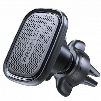 Тримач магнітний Promate VentMag-L Black (ventmag-l.black)