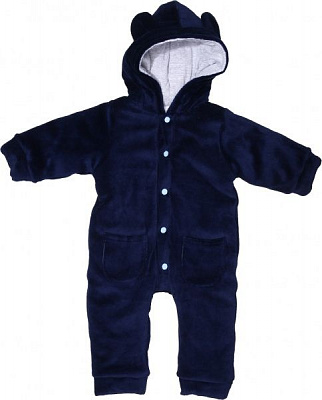 Комбінезон Bambinelli на підкладці утеплений р.74 темно-синій