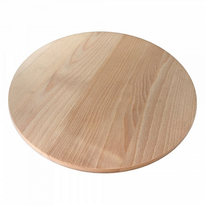 Поднос круглый 35 см вращающийся бук DM-40 WoodSteel 