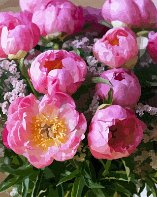 Картина по номерам Розовый шарм 12125-AC 40х50 см ArtCraft 