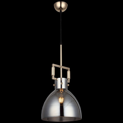 Люстра підвісна Vio Concept by LUCEA Lagos 1x40 Вт Е27 французьке золото 8140-02-PB1-FG