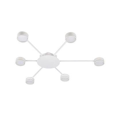 Люстра стельова ARDERO 6x13 Вт GX53 білий ML481-6