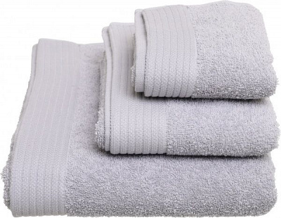 Полотенце махровое ОЕ 33x70 см серый UP! (Underprice) 