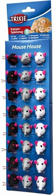 Набір іграшок Trixie для котів парад мишей 5 см арт. 4055