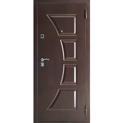 Двері металеві БС 5 2050x960x65 мм праві