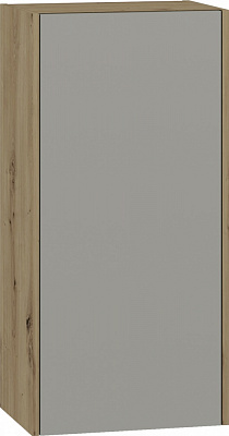 Шкаф верхний МС Злата 45х92х32 шиншилла серая/дуб артизан Грейд