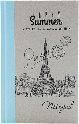 Блокнот Paris 7БЦ В6 клітинка 80 арк Kinderline