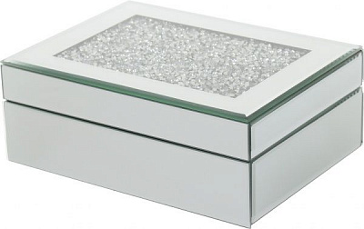 Скринька Сяйво 20x6,5x15 см сріблястий