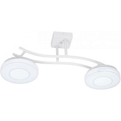 Люстра світлодіодна Victoria Lighting Virgo/PL2 з пультом ДК 36 Вт білий