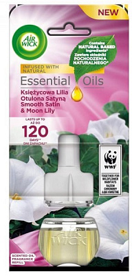 Сменный флакон к электрическому ароматизатора воздуха Air Wick Нежность Шелка и Лилии 19 мл